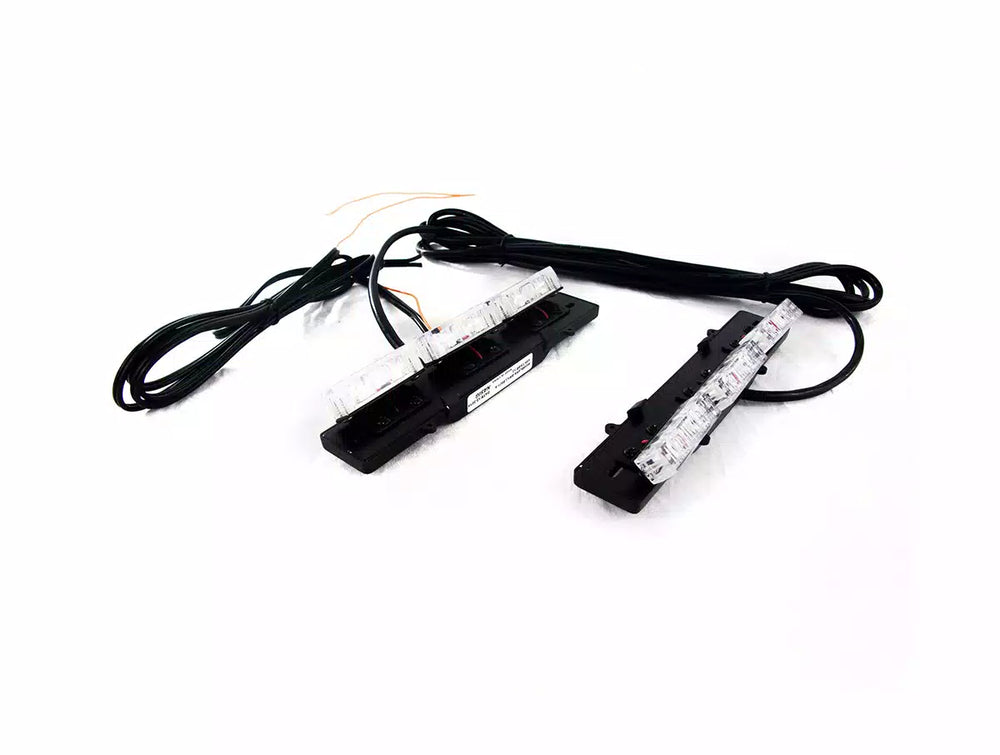 (PAIR) STEALTH LED 19 PATTERN STROBE LIGHT (AMBER)