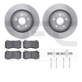 R1 Concepts Brake Rotor- Blank with Optimum Oe Pads Hdw Fits Jeep Grand
