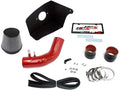 HPS Performance Performance Cold Air Intake Kit 15-17 Ford Mustang 3.7L V6 Includes Heat Shield Red