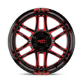 MO992 22X10 8X6.5 G-BLK MILL -18MM