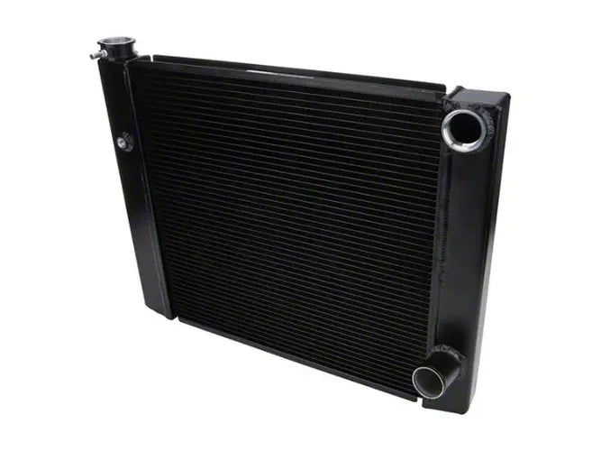 Dual Pass Radiator 19x24 1 Row Lightweight Black
