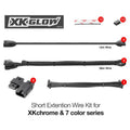 XK Glow Strip Million Color XKCHROME ATV/Motorcycle LED Accent Light Kit (14xPod + 12x10In)