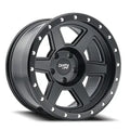 Dirty Life Compound 9315 18x9 / 6x139.7 BP / -12mm Offset / 106mm Hub Matte Black Wheel