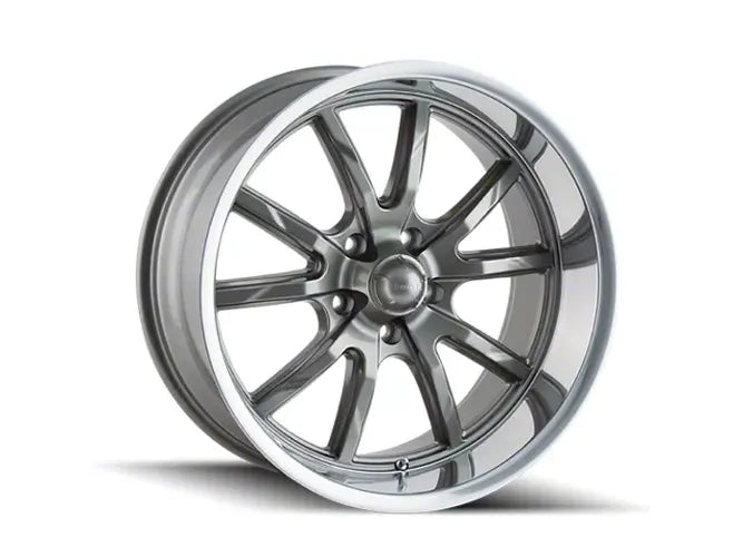 ~(34 lbs. 20X20X11)~ 650 (650) GREY/POLISHED LIP 18X9.5 5-114.3 0MM 83.82MM