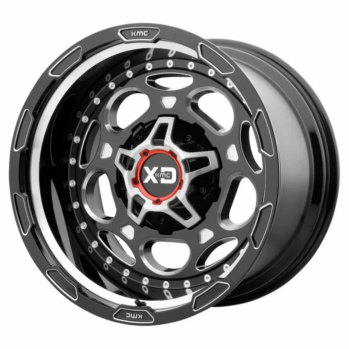 XD837 20X9 6X135/5.5 G-BLK MILL 00MM