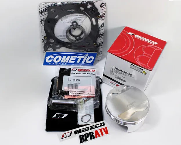 CP Pistons 03-06 Kawasaki KFX400 12.0:1 90mm STD Bore x 62.2mm Stroke (398cc) Piston Kit