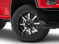 MO970 20x10 8x180.00 GLOSS BLACK W/MACHINED FACE (24 mm)