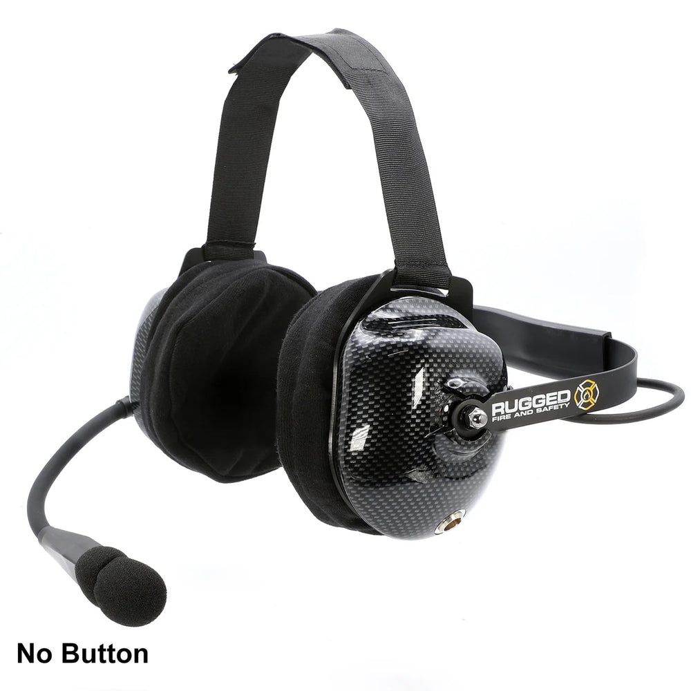 Rugged Radios FHS BTH FSI Headset w/ PTT Button / For David Clark / Sigtronics / Avcomm