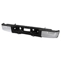 0713 SILVERADO/SIERRA 1500 (EX 2500/3500 MODELS) REAR BUMPER CHROME