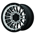 ~(32 lbs. 20X20X12)~ IMPACT 17x9 6x139.70 SATIN BLACK MACHINED (18 mm)