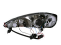 9905 PONTIAC GRAND AM PROJECTOR HALO W/LED CHROME CLEAR HEADLIGHTS