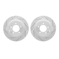DFC 07-17 Chrysler 200 Rear Drilled & Slotted Geoperformance Rotors