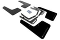 UR Mud Flaps, Black with Dark Grey Logo
