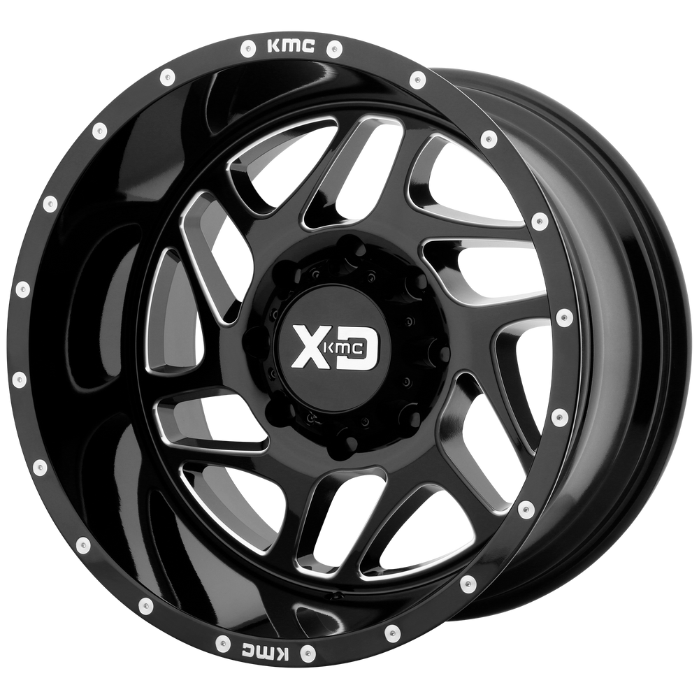 XD836 20X12 5X5.5 G-BLK MILL -44MM