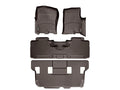 WeatherTech Cocoa Front Rear and Rear Floorliners Fits -20-11 Expedition 473531-47107-2-4