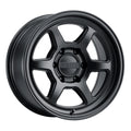 Aluminum Wheels 17x8.5 Roku HD K14MB Matte Black 6x139.7 Bolt Pattern -10 Offset Kansei Wheels
