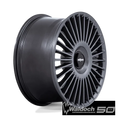 Wheel Pros R202 17X8 BLANK M-ANTH 35MM (98-121)