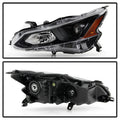 1920 ALTIMA 4DR HALOGEN HEADLIGHTS SET BLACK
