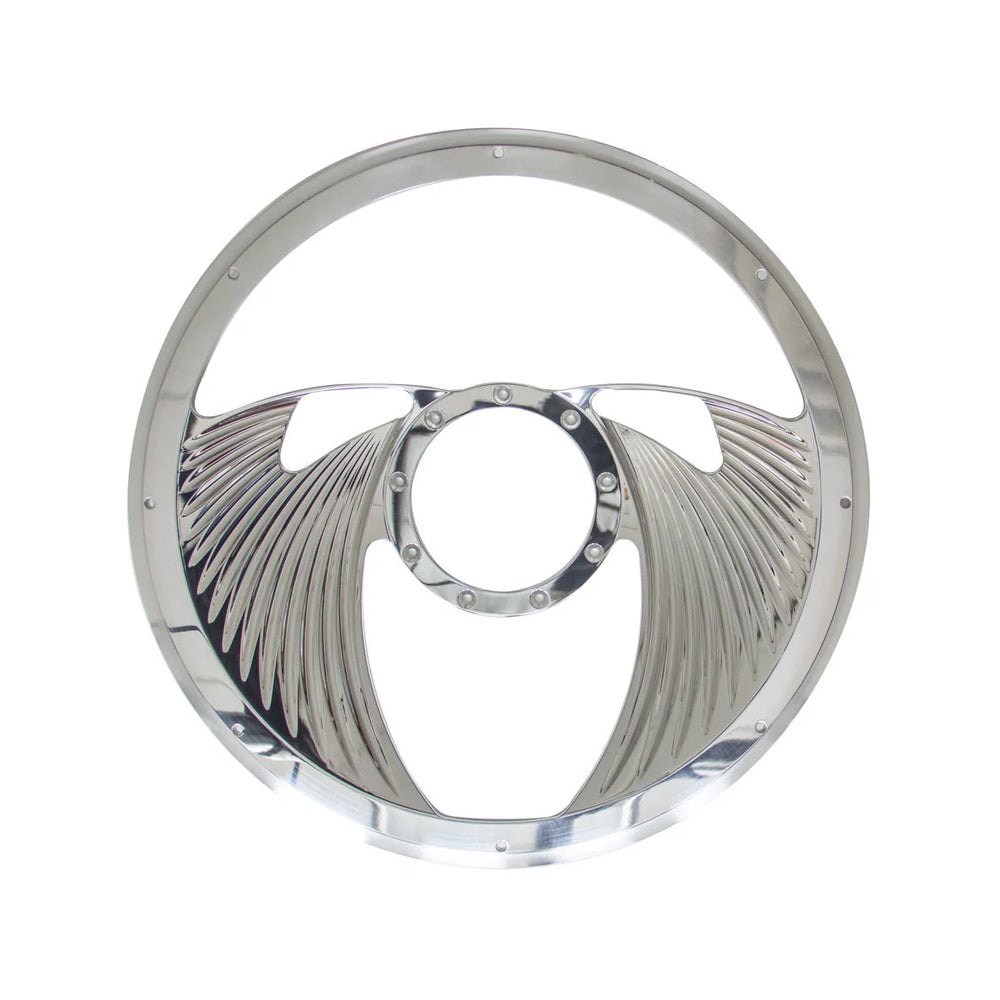Half Wrap Steering Wheel -Eagle Polished