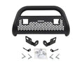 RC2 LR Bull Bar with Mounting Brackets & Two 3 Inch Light Openings Textured Black 2003-2006 Silverado/Sierra 2500 HD Go Rhino