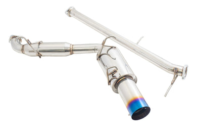 Megan Racing blue cat-back exhaust