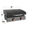 OTG 22IN OMNIVORE TABLETOP GRIDDLE W/HOOD