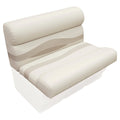 WISE BM1144 PREMIER SERIES PONTOON 36IN BENCH CUSHION SET STONE / MOCHA JAVA / KHAKI