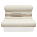 WISE BM1144 PREMIER SERIES PONTOON 36IN BENCH CUSHION SET STONE / MOCHA JAVA / KHAKI