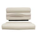 WISE BM1144 PREMIER SERIES PONTOON 36IN BENCH CUSHION SET STONE / MOCHA JAVA / KHAKI