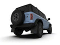 Rally Armor 21-25 Ford Bronco (Plstc Bmpr + RB - NO Rptr/Sprt) Blk Mud Flap w/Red Logo