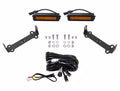 Diode Dynamics 14-21 Toyota 4Runner Stage Series SAE/DOT LED Lightbar Kit - Amber Driving