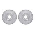 R1 Concepts Brake Rotor- D/S - Silver Fits Acura NSX