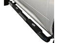 0721 TUNDRA DOUBLE CAB 4IN BLK OVAL TUBES(CUT @ 45 DEGREE ANGLE) BLACK