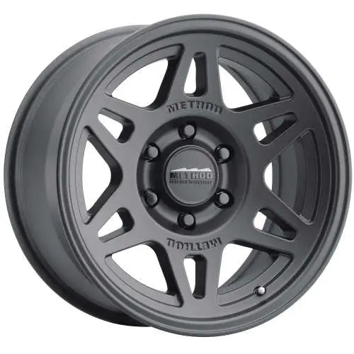 Method MR706 Bead Grip 17x8.5 25mm Offset 6x135 135mm Matte Black Wheel