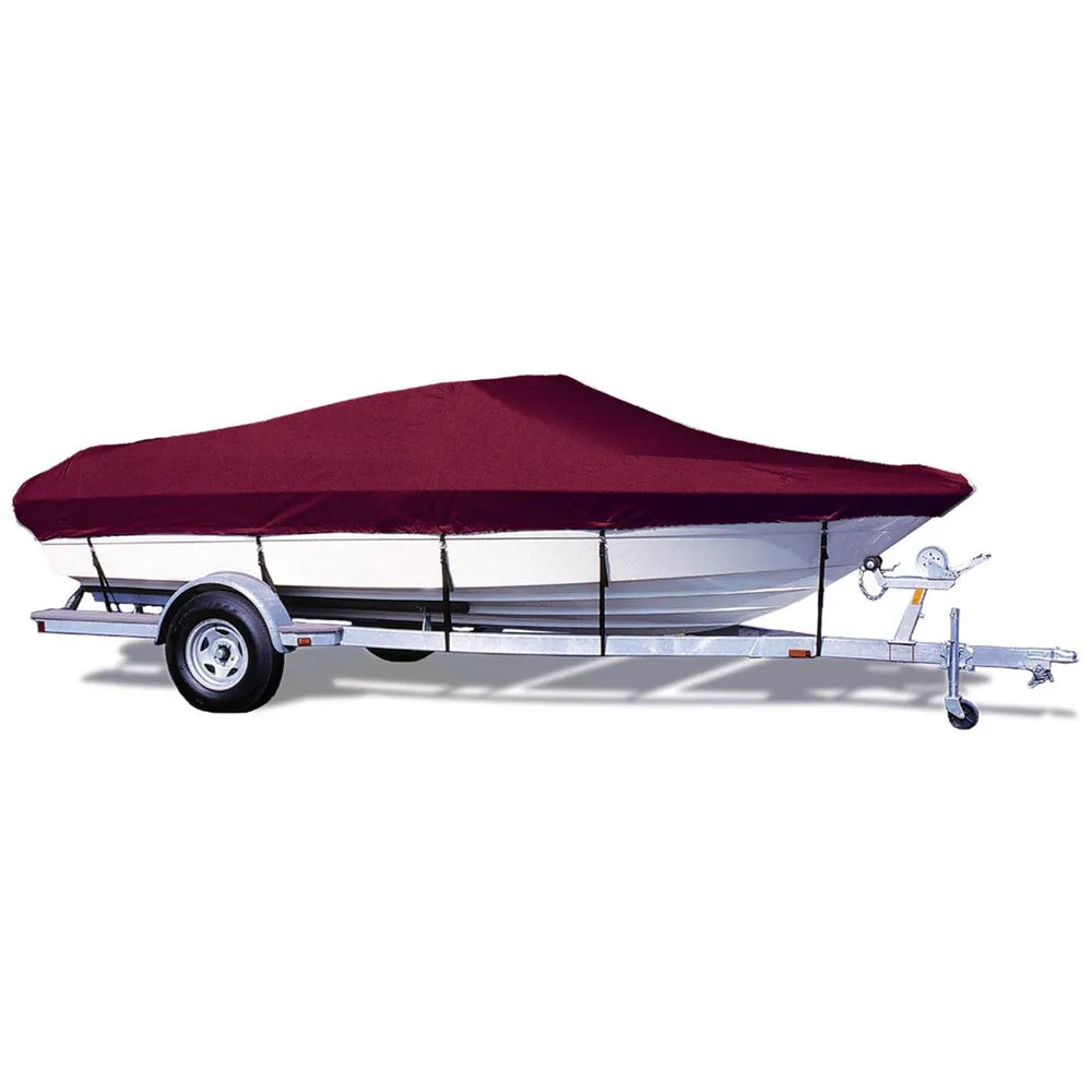 HOT SHOT BOAT COVERALUM BASS O/B 17FT518FT4 82INGREY