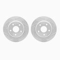 DFC 08-16 Chrysler Town & Country (Van) Rear Drilled & Slotted Geoperformance Rotors