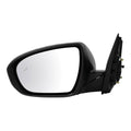 LH MIRROR OTR REAR VIEW PWR HTD TEXTURED W/SIGN ON CVR TOW SILVRDO/SIERRA 0307;SILVRDO HYBRID 050