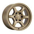 Aluminum Wheels 17x8.5 Roku HD K14B Matte Bronze 6x139.7 Bolt Pattern -10 Offset Kansei Wheels