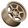 Aluminum Wheels 17x8.5 Roku HD K14B Matte Bronze 6x139.7 Bolt Pattern -10 Offset Kansei Wheels