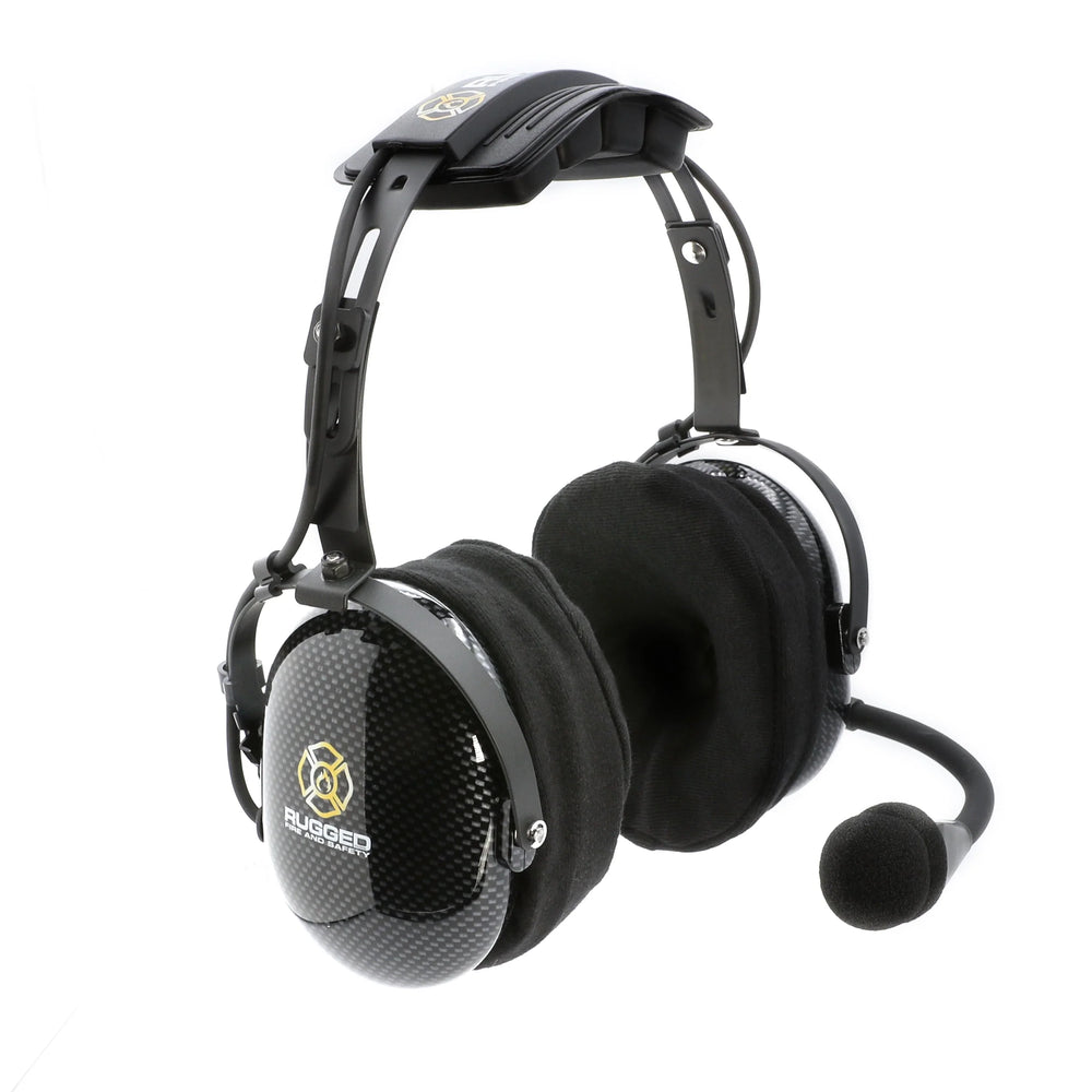 Rugged Radios FHS OTH FSI Headset No Buttons / For David Clark / Sigtronics / Avcomm
