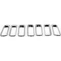 CAPA GRILLE MOLDING GRILLE INSERT; CHROME JEEP COMPASS 1117