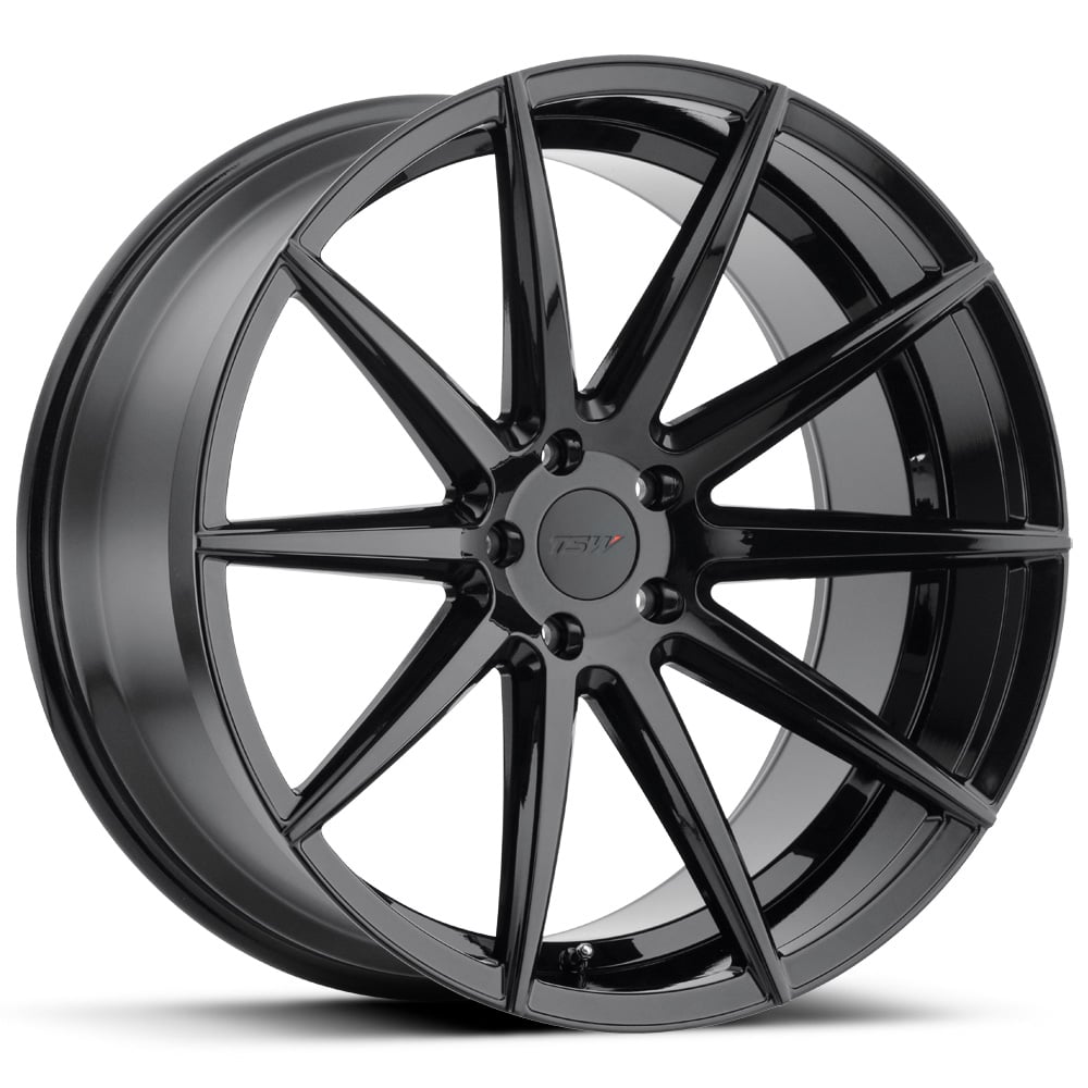 ~(27 lbs. 20X20X10)~ TSW CLYPSE 18x8.5 5/112 ET42 CB66.56 TITANIUM W/MATTE BRUSHED FACE