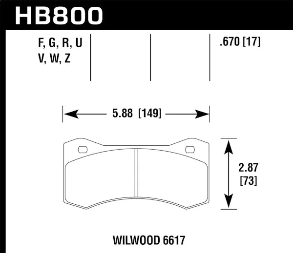 Hawk Performance Hawk Performance Motorsports Brake Pads