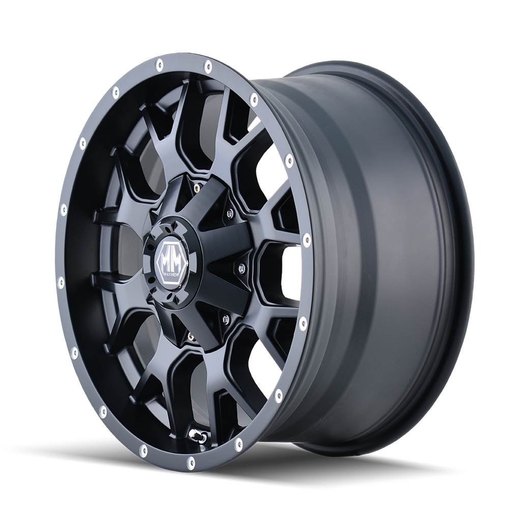 MAYHEM WARRIOR MATTE BLACK 20X9 5-127/5-139.7 0MM 87MM