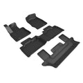 2124 EXPLORER BUCKET SEATS KAGU FLOORLINER ROW 1 & 2 & 3 BLACK