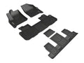 3D Maxpider 18-23 Chevrolet Traverse 7-Seat Maxtrac Black R1 R2 R3