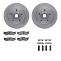 R1 Concepts E- Line Series Brake Rotor with Ceramic Brake Pads Hdw