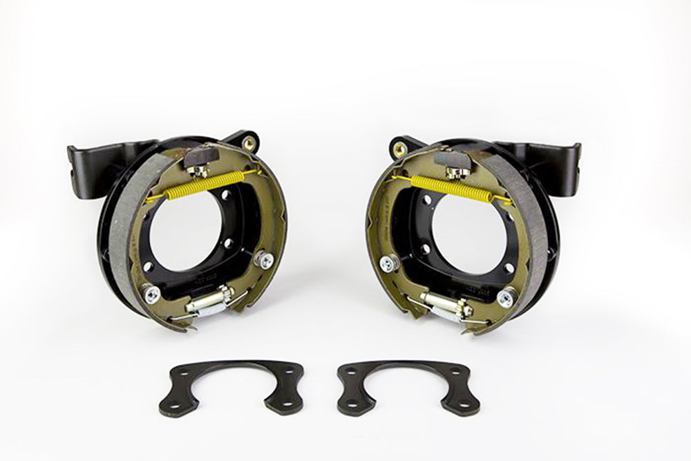 BRACKETS (2)DISC/DRUM 12 BOLY CHEVY 2.75IN OFFSET 1PC VENTED