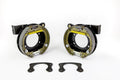 BRACKETS (2)DISC/DRUM 12 BOLY CHEVY 2.75IN OFFSET 1PC VENTED