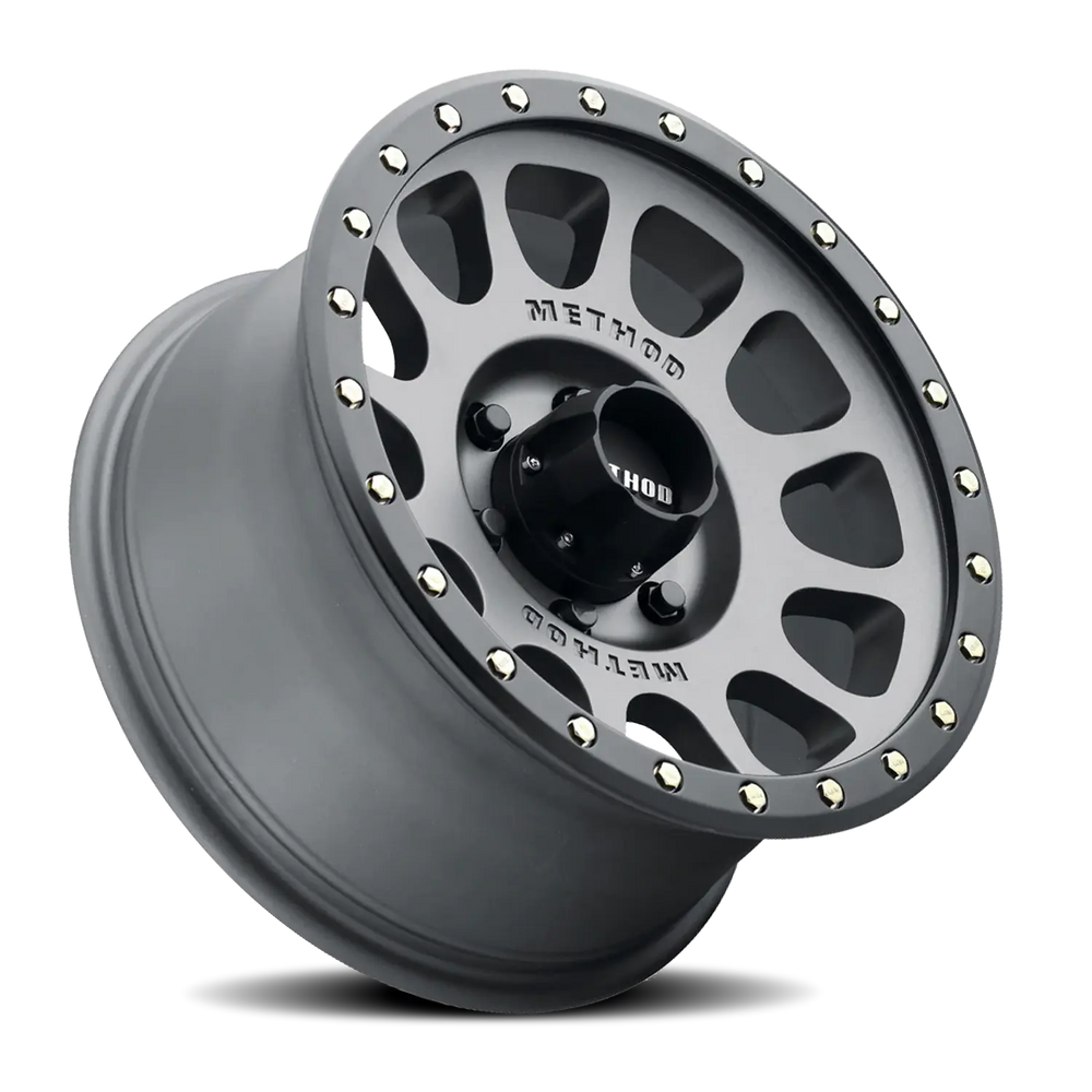 Method MR305 NV 17x8.5 / +25mm Offset / 6x5.5 BP / 108mm CB / Titanium - Matte Black Lip Wheel